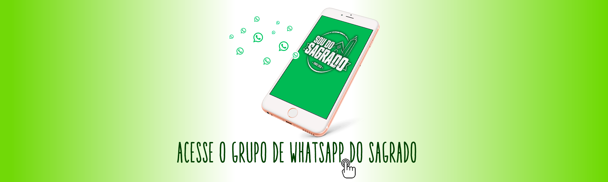 Faça parte do grupo de WhatsApp do Santuário, para estar sempre bem informado. 